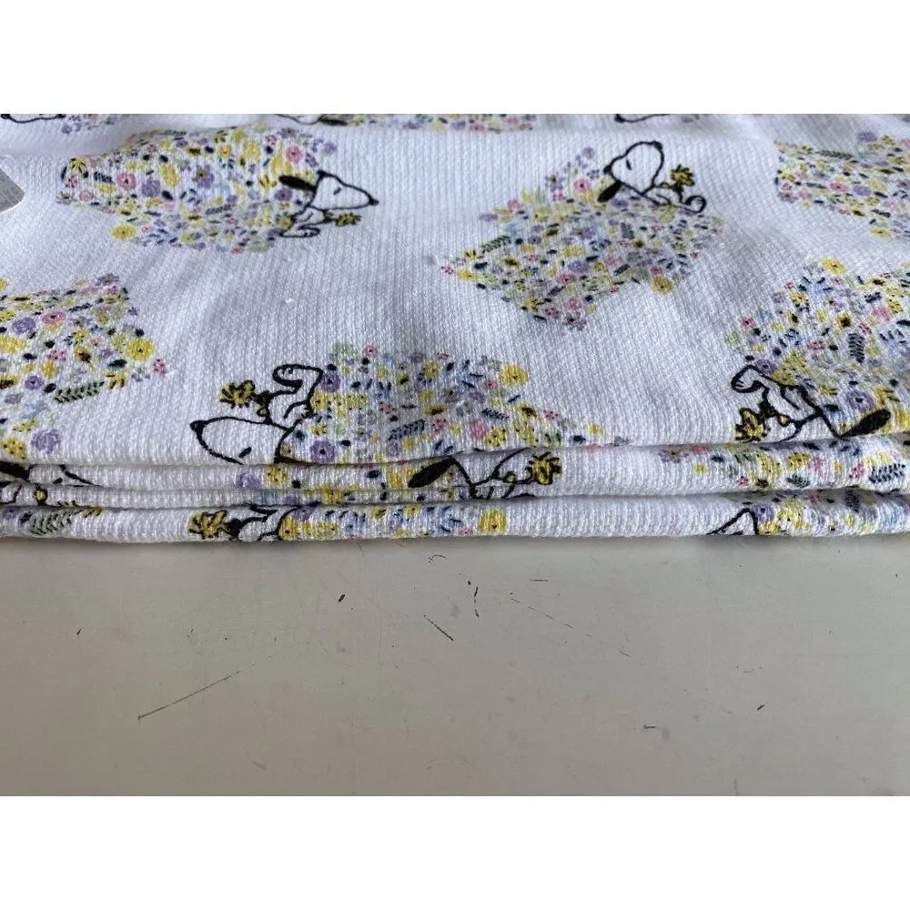 2 Pack Disney Winnie the Pooh Piglet Floral Spring Kitchen Towels 16 X 26” NEW‎